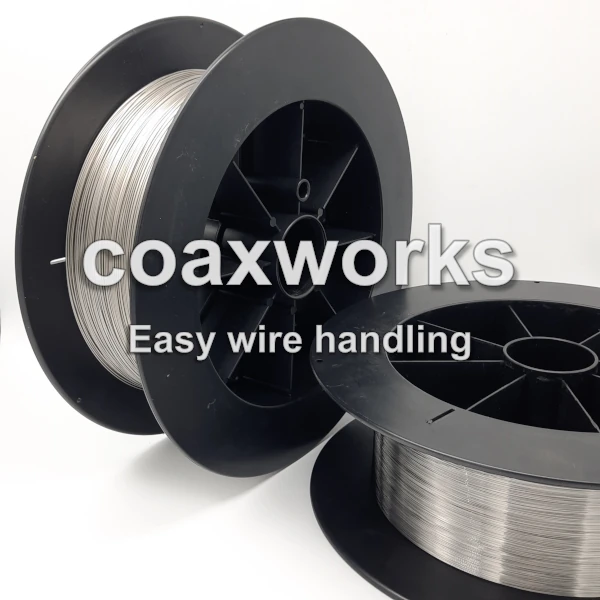 coaxworks | Welding wire on spool | No corrosion, without welding powder, alternative or dust-free for simple occupational health and safety or few regulations for welding with welding wire, laser wire cladding, wire cladding, wire welding, welding material, filler wire, welding consumable, welding filler wire, filler material, wire cladding, wire cladding or metal wire